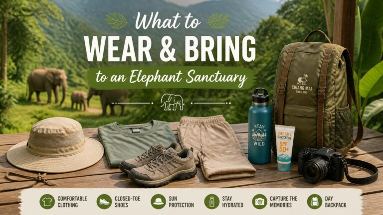 what to wear elephant sanctuary